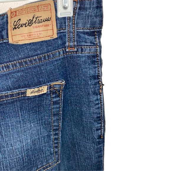 Levi Strauss Stretch Mid-Rise Straight Leg Signature Jeans - Picture 5 of 10